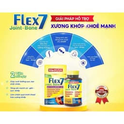 FlEX7 Joint-Bone NUÔI DƯỠNG XƯƠNG KHỚP THOẢI MÁI VẬN ĐỘNG - Hộp 90 viên 1
