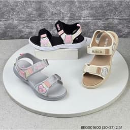 Dép Sandal Biti's  BEG001600 Cho Bé Gái Quai Đeo Dán Đế Siêu Nhẹ Phù Hợp Nhiều Hoạt Động 1