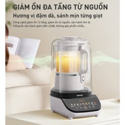 MÁY NẤU SỮA HẠT JOYOUNG JHSB-602 PRO 1.5L – XAY 1000W, GIA NHIỆT 900W, 12 CHỨC NĂNG, HẸN GIỜ 12H, TỰ VỆ SINH 5