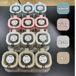 Bộ lọ gia vị Hiwa - Hokori - Có Kèm Thìa Tiện Lợi, nắp bật dễ dàng sử dụng, không ẩm ỉu 1