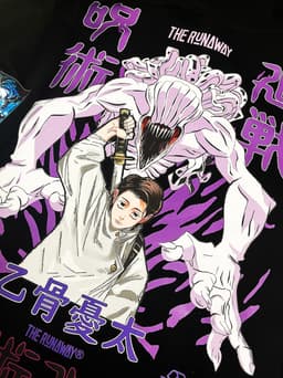 Áo Hoodie Jujutsu Kaisen: Yuta Gigantic Nỉ bông cho Nam/ Nữ by The Runaway 8