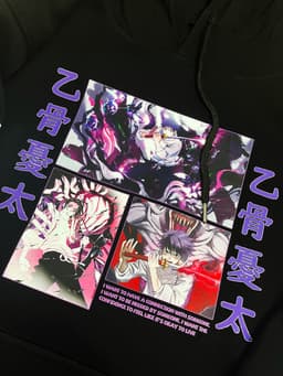 Áo Hoodie Jujutsu Kaisen: Yuta Gigantic Nỉ bông cho Nam/ Nữ by The Runaway 10