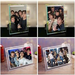 Khung Ảnh Kính CORTIS Kèm Ảnh Idol Kpop Trang Trí Để Bàn Phòng Học Quà Tặng Fan Thần Tượng 2