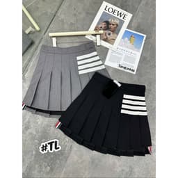 Chân váy Thom vạch xếp ly dáng ngắn SC 1