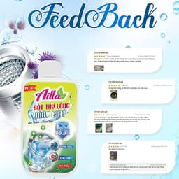Bột Tẩy Lồng Máy Giặt Tẩy Gioăng Cao Su AILLA 300G – Sạch Cặn Bẩn, Khử Mùi, Diệt Khuẩn 4