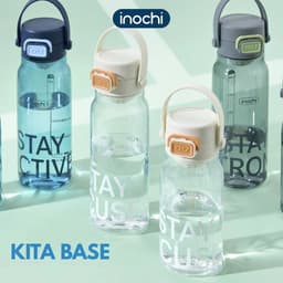 Bình Nước KITA BASE INOCHI |Có Quai Xách Tiện Lợi, Dễ Mang Theo Khi Tập Thể Thao & Picnic 1