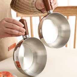 Quánh nấu cháo cho bé 14cm inox 304 GORILLA CHEF không phủ chống dính, an toàn cho sức khỏe 5