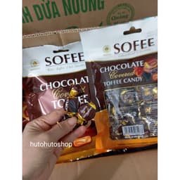 Thùng 20 gói kẹo Socola Sofee Toffee Hải Hà mềm dẽo, béo ngậy, thơm dịu 3