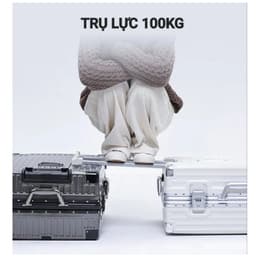 Vali Khung Nhôm Khoá Sập Cao Cấp DVN, Chống Vỡ Chống Trộm, Khay Để Cốc Tiện Lợi 004 5