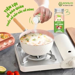 Bột gia vị ăn dặm Anpaso an toàn, lành tính, đa dạng hương vị cho bé từ 6 tháng 3