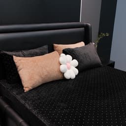 Ga Trải Giường Bằng Nỉ Dày Dặn Giữ Ấm Mùa Đông Kèm 2 Vỏ Gối sẵn tại SamSam-bedding 3