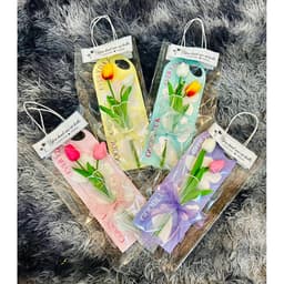🌸COMBO SỈ -  BÌA CÀI HOA PASTEL KÈM HOA  – QUÀ TẶNG XINH XẮN, Ý NGHĨA 🌸 5