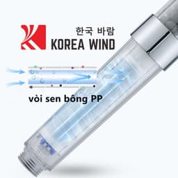 [Tặng Kèm 3 Lõi Lọc  ] Vòi Sen Tắm Tăng Áp Kèm 3 Lõi Lọc , vòi sen bông PP, hạt ion âm lọc nước home 3