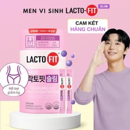 MỞ BÁN - Men Vi Sinh Lợi Khuẩn LACTO-FIT HỒNG Hàn Quốc, Hộp 60 Gói x 2g 1