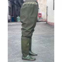 Quần ủng lội nước siêu bền chất liệu cao su dày hai lớp TÀU NÂU ủng bảo hộ lao động,ủng câu cá,ủng thuỷ sản 3