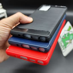 Ốp Lưng Chống Sốc cho SS Galaxy Note 20 6.7" Vân 3D Carbon Phay Xước 4