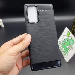 Ốp Lưng Chống Sốc cho SS Galaxy Note 20 6.7" Vân 3D Carbon Phay Xước 5