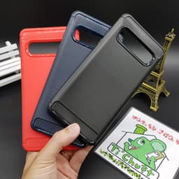 [Bản Hàn Quốc SM-G977] Ốp Lưng Chống Sốc cho SS Galaxy S10 5G 6.7" Vân 3D Carbon Phay Xước 4