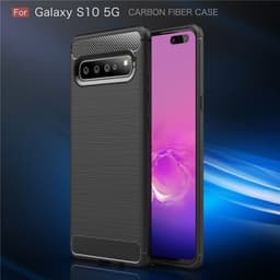 [Bản Hàn Quốc SM-G977] Ốp Lưng Chống Sốc cho SS Galaxy S10 5G 6.7" Vân 3D Carbon Phay Xước 3