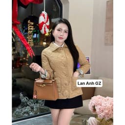 Áo phao trần trám cổ sen D.O V.P 1