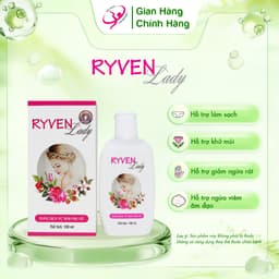 Dung dịch vệ sinh Ryven Lady Làm sạch, khử mùi, giảm ngứa rát, giữ ẩm mềm mại 1