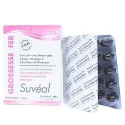 [Nhập Khẩu] Bổ Bầu Vitamin Tổng Hợp Cho Bà Bầu Suvéal Grossesse - Fer 2