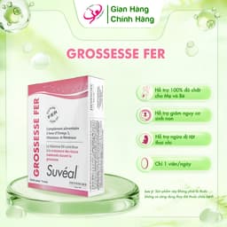 [Nhập Khẩu] Bổ Bầu Vitamin Tổng Hợp Cho Bà Bầu Suvéal Grossesse - Fer 1