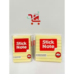 Combo 2 Xấp 200 Tờ Giấy Note/Ghi Chú WINTEX Màu Vàng Kẻ Ngang Size 3x2, 3x3, 3x4, 3x5, Màu Vàng, 1 Đầu Có Keo,1 Đầu Trơn 6