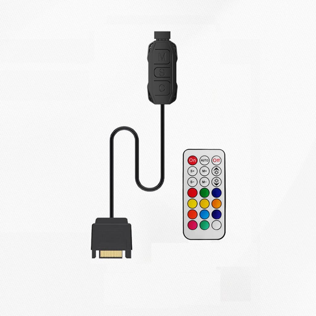 Cáp Chuyển 3pin ARGB 5V Sang SATA – Bộ Chuyển Đổi RGB Cho PC LED, Quạt Case, Dây Đèn