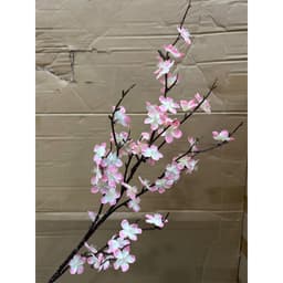 Cành Hoa Mai Cổ Trang Trí Tết, 1 Cành Cao 90cm, 5 Nhánh Nhiều Hoa Lụa, Cành Đào Nhật Giả Cao Cấp 7