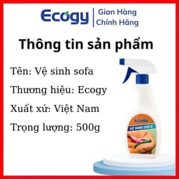 Vệ Sinh Sofa Da Ecogy – Làm Sạch Vết Bẩn, Trả Lại Bề Mặt Sạch Đẹp & Bóng Mịn Chỉ Sau Vài Phút 3