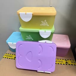 Hộp Lưu Trữ Sắc Màu Duy Tân – Có Nắp Đậy, Màu Sắc Dễ Thương, Đựng Trang Sức – Phụ Kiện Gọn Gàng 4