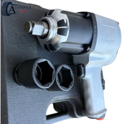 Súng mở ốc bằng hơi 3/4 Kusaki KG1700 siêu nhẹ lực xiết 1650N, máy xiết mở ốc bu lông 6
