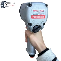 Súng mở ốc bằng hơi 3/4 Kusaki KG1700 siêu nhẹ lực xiết 1650N, máy xiết mở ốc bu lông 9