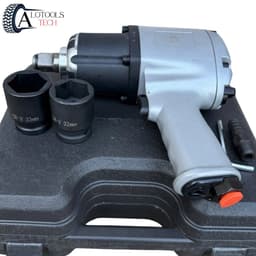Súng mở ốc bằng hơi 3/4 Kusaki KG1700 siêu nhẹ lực xiết 1650N, máy xiết mở ốc bu lông 5
