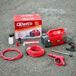 Máy rửa xe 2500W DEKO DK-P2000A lõi đồng 100%, lưu lượng 10 lít/phút, Áp lực nước 120 Bar 2