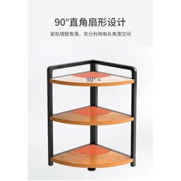 Kệ gỗ khung sắt góc tường 3/4/5 tầng. Giá để đồ góc tường trang trí decor phòng khách, phòng ngủ, nhà bếp sang trọng bền 6