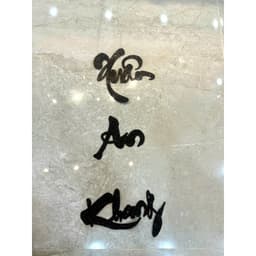 ✨ LẺ 1 CHỮ XỐP KIM TUYẾN ĐEN TRANG TRÍ TẾT – TẶNG KÈM KEO 5