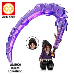 Minifigure Demon Slayer Đồ Chơi Lắp Ráp Nhân Vật Tanjiro, Nezuko, Rengoku,Yorichi,kokushibo (WM6218) 4
