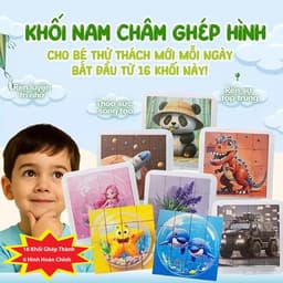 Bộ Xếp Hình Nam Châm Vuông 2x2cm – Khối Từ Lắp Ghép Thông Minh, Xây Dựng Mô Hình 3D, Rèn Tư Duy Logic Cho Bé 7