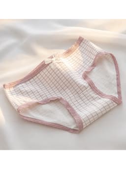 Set 5 Quần Chíp Tam Giác, Quần Lót cho Bé Gái, Mẫu Tim Hồng 30-60kg, Cotton kháng khuẩn an toàn cho bé 8