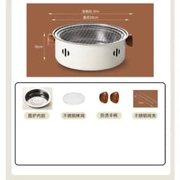 Bếp Gốm Đun Trà Sữa Nướng Ấm Đất Nung Trà Sữa Nướng Vân Nam 3