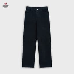 Quần Nhung GENVIET JEANS Dáng Suông Chất Liệu Nhung Cao Cấp Cạp Cao 9094 7