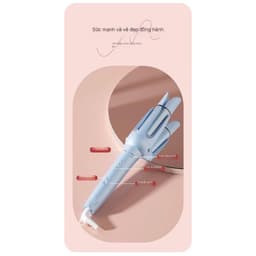 Máy Uốn Tóc Tạo Kiểu 3in1 Chuẩn Salon 2 Đầu Uốn 28 và 32mm, Máy Làm Xoăn Tự Động ChiGo Trục 32mm Dễ Dùng_TH 7