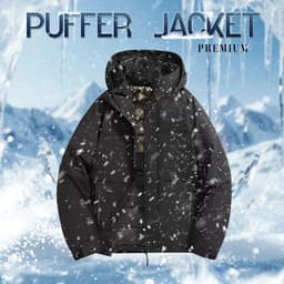 Áo Khoác Phao Nam Đại Hàn TORANO PREMIUM PUFFER JACKET 3 lớp Chần Bông Cao Cấp, Siêu Nhẹ, Giữ Ấm Cực Tốt  GWCP301 3