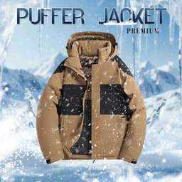 Áo Khoác Phao Nam Đại Hàn TORANO PREMIUM PUFFER JACKET 3 lớp Chần Bông Cao Cấp, Siêu Nhẹ, Giữ Ấm Cực Tốt  GWCP301 4
