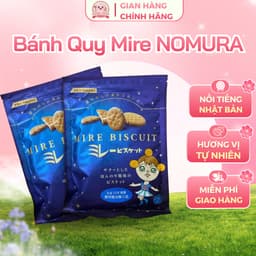 Bánh Quy Mire NOMURA Nhật Bản Vị Tự Nhiên Giòn Tan 100g 1