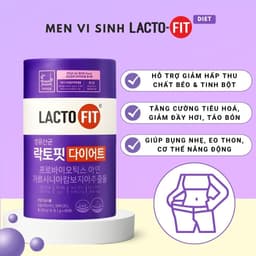 MỞ BÁN - Men Vi Sinh Lợi Khuẩn LACTO-FIT TÍM Hàn Quốc, Hộp 60 Gói x 2g 2
