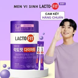 MỞ BÁN - Men Vi Sinh Lợi Khuẩn LACTO-FIT TÍM Hàn Quốc, Hộp 60 Gói x 2g 1