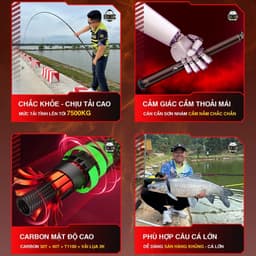 Cần Tay Vương Quyền TH2 ( Tặng Áo Camo ) 4